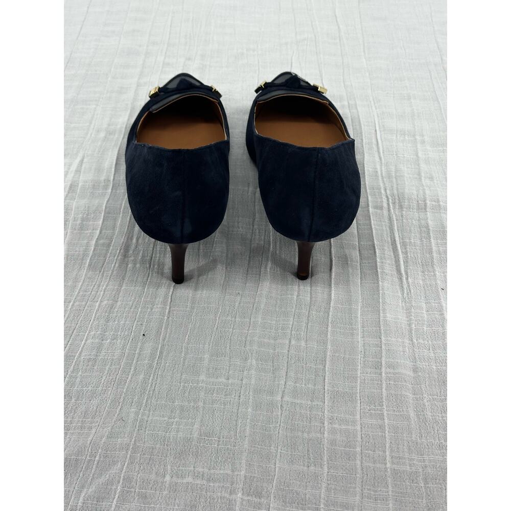 Tommy Hilfiger twjuline leather/suede navy blue 
  11M - Picture 4 of 9